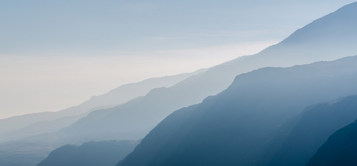 The snow peaks of Switzerland