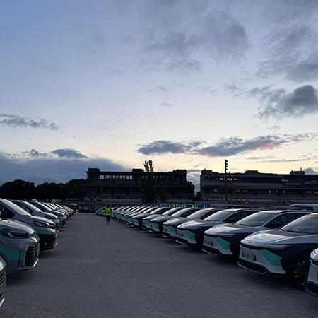 Chabé Transport historique événement international sportif